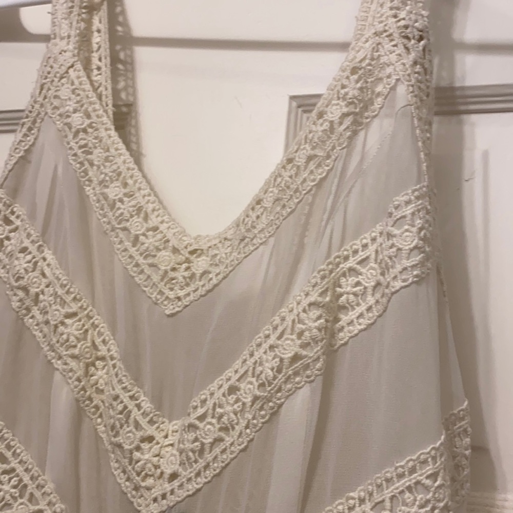 Tula Rosa long dream lace dress